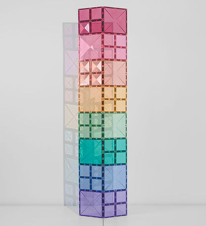 Connetix Magnetset - 40 Teile - Pastel Quadratisches Erweiterung