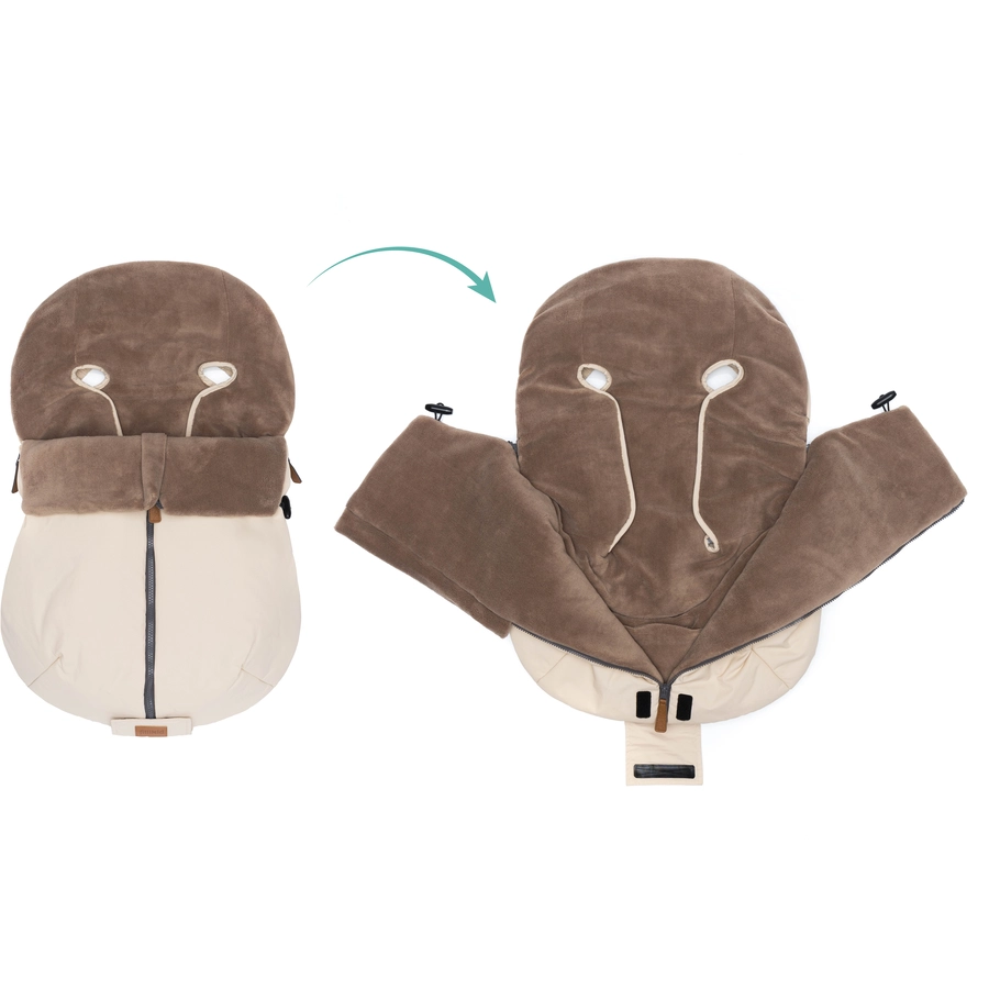 fillikid Winterfußsack Sella Elite Ivory