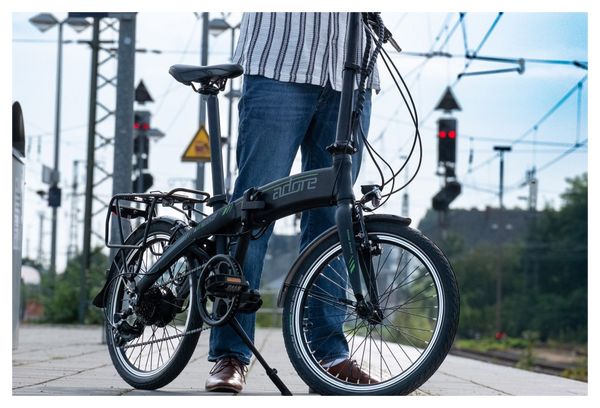 E-bike vélo pliant Aluminium 20'' Adore Cologne Noir 250 Watt Li-Ion 36V/10Ah 6 vitesses