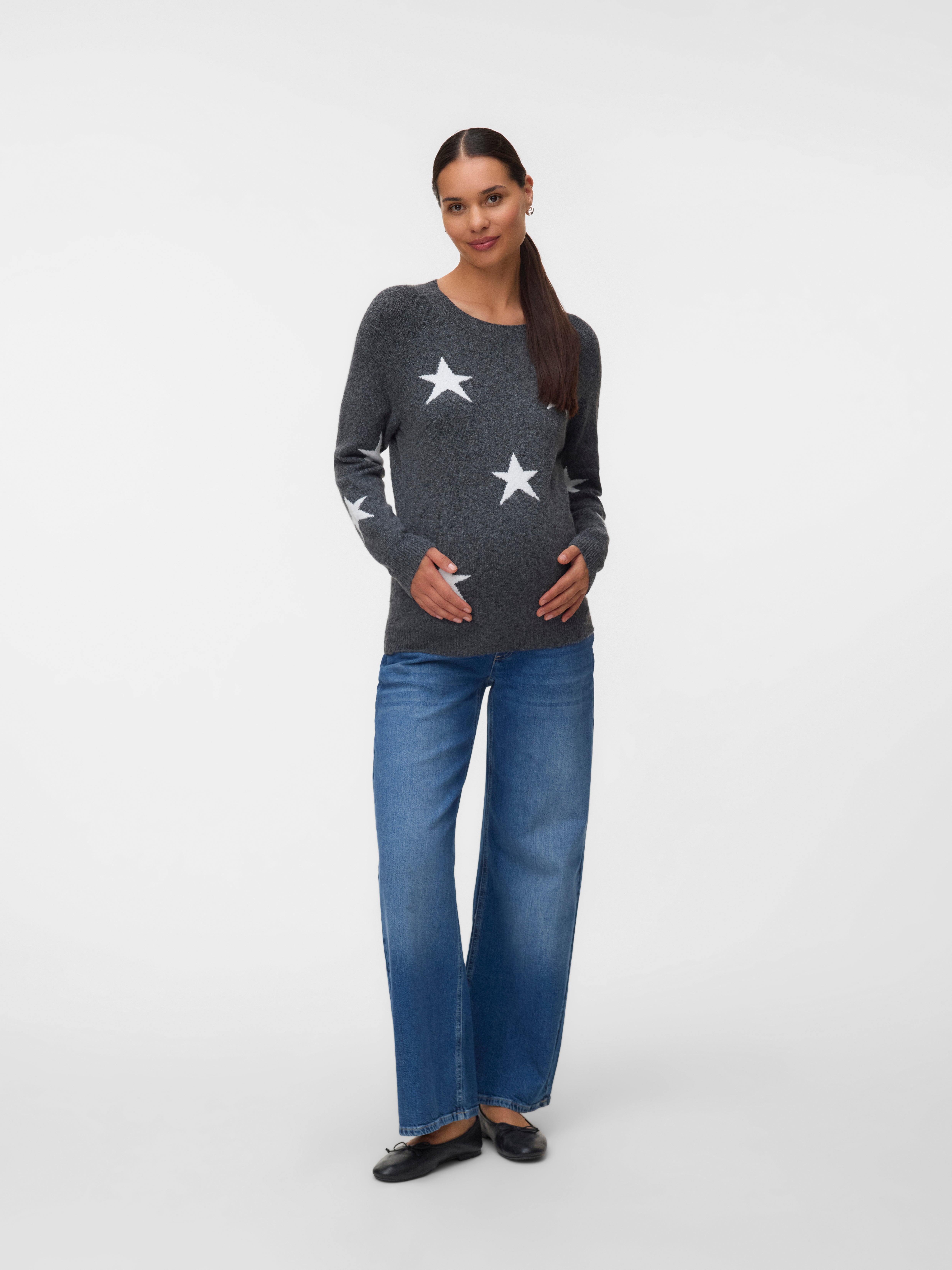 Regular fit O-hals Pullover