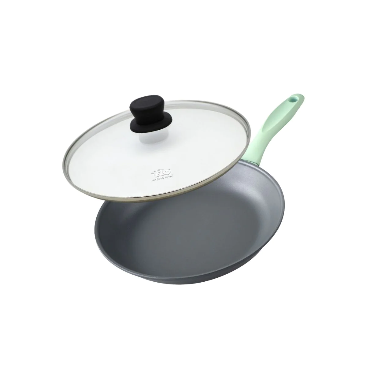Poêle à frire et couvercle de cuisson de 20 cm de diamètre Ecolution F