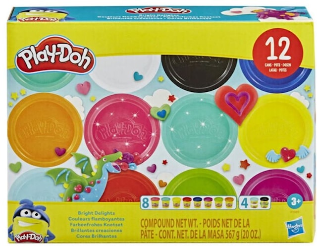 Play-Doh Compound Bright Delights Multicolor Pack