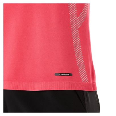 Maillot manches longues Asics Seamless Rouge/Vert Homme