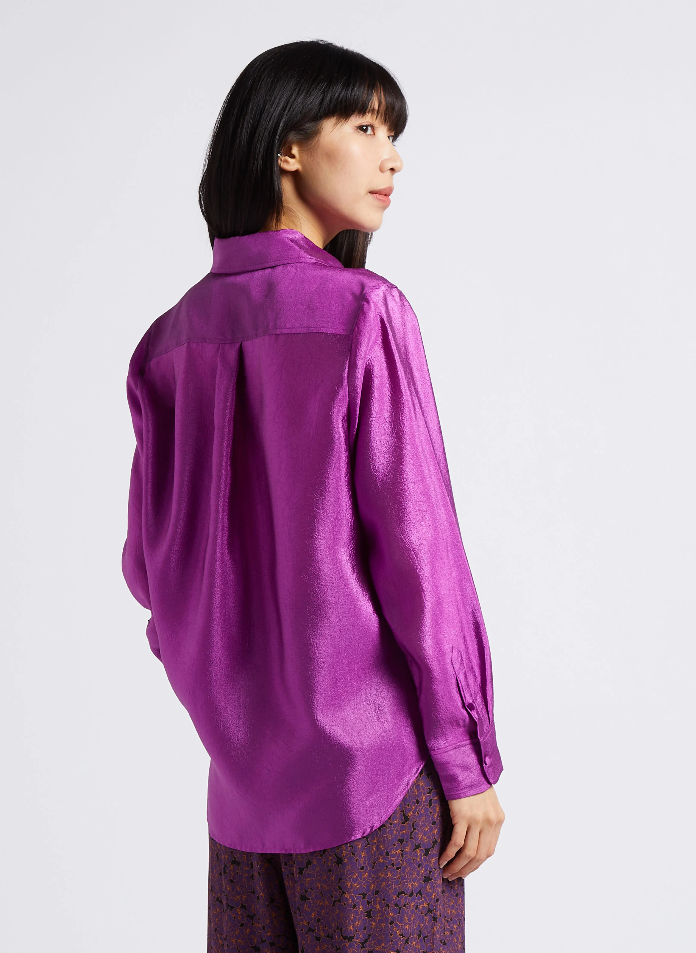 TIMOTHY - Chemise ample à col classique | Rose