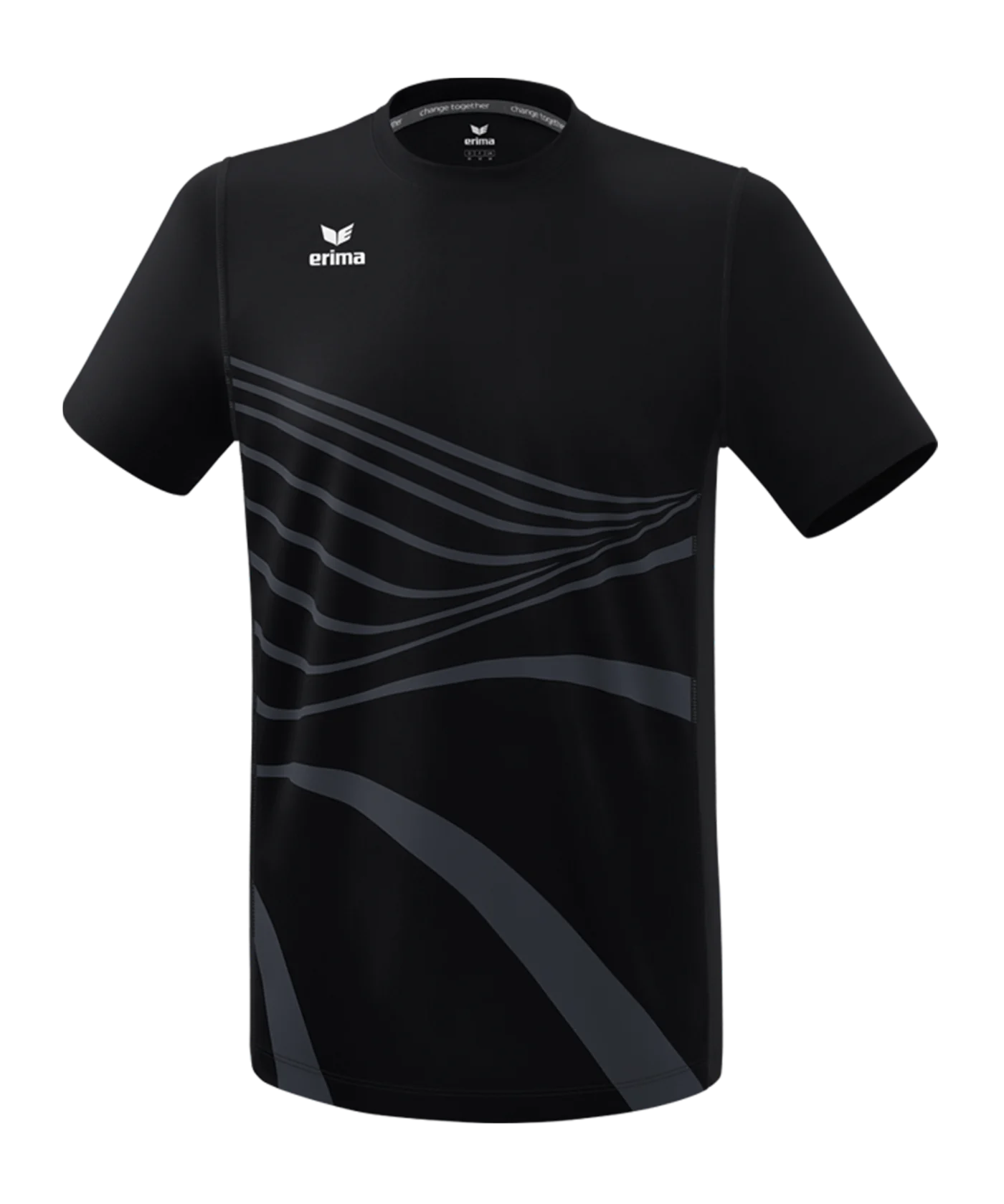 Erima Racing T-Shirt Schwarz