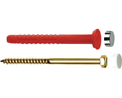 Tox Toilet XL Cap staande toilet montageset, 2 stuks