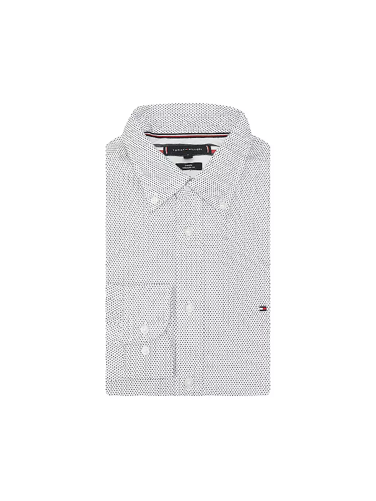 TOMMY HILFIGER Hemd Regular Fit weiss