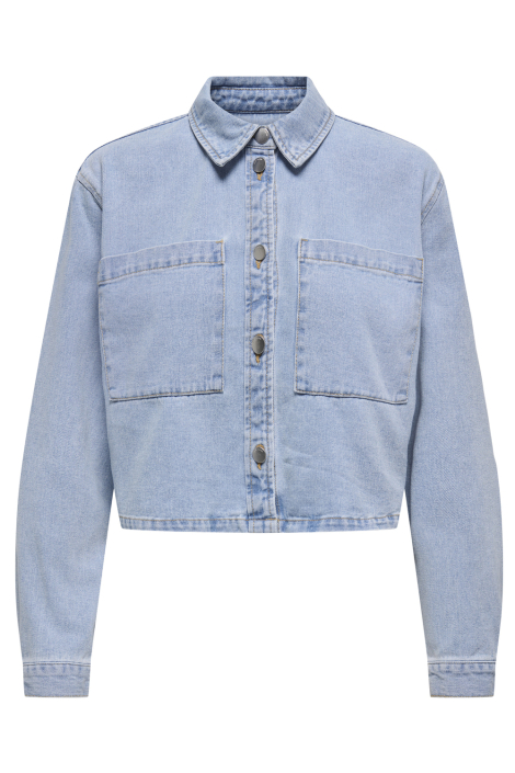 Jacqueline de Yong blauwe dames blouse