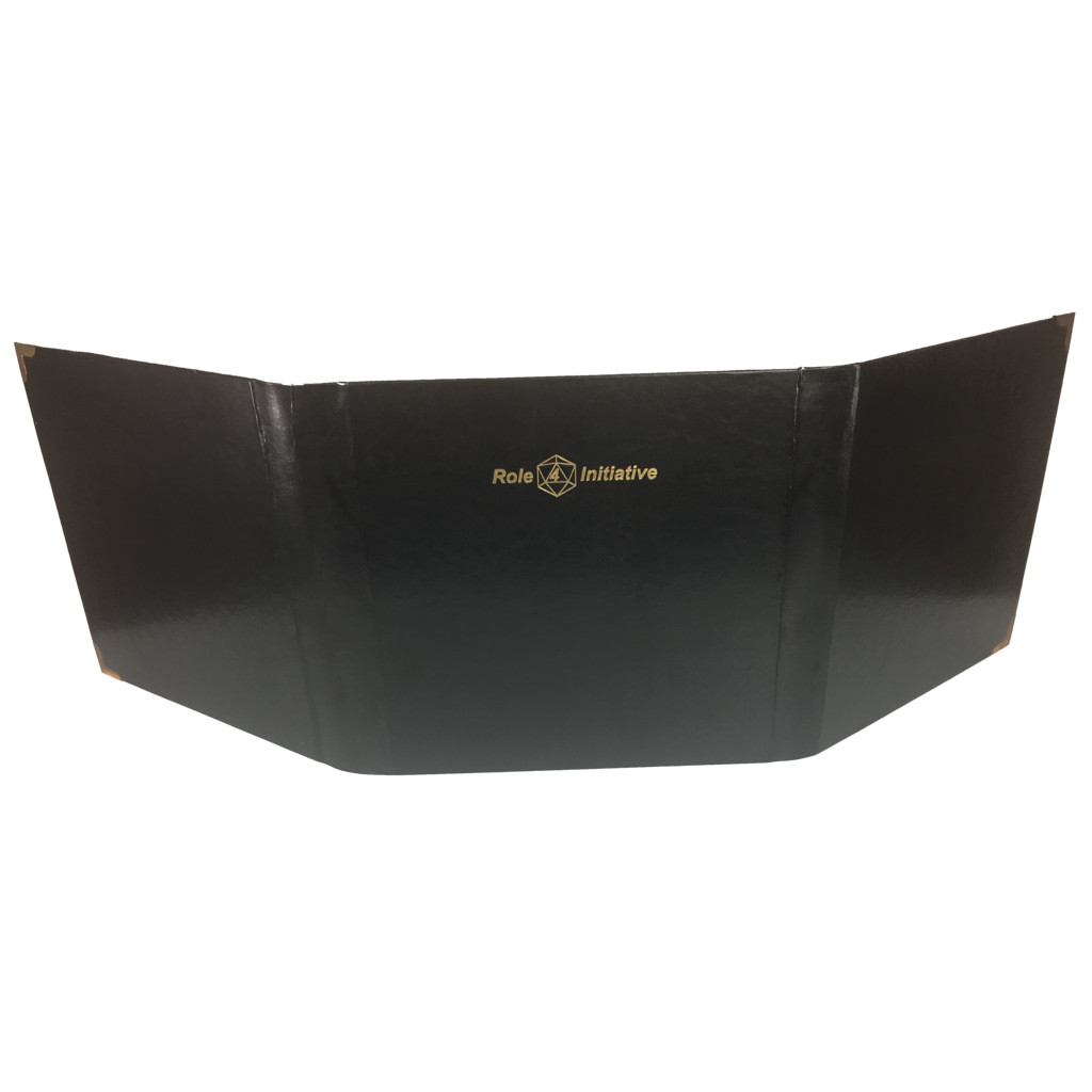 Three Panel Faux Leather DM Screen + Accessories Folder