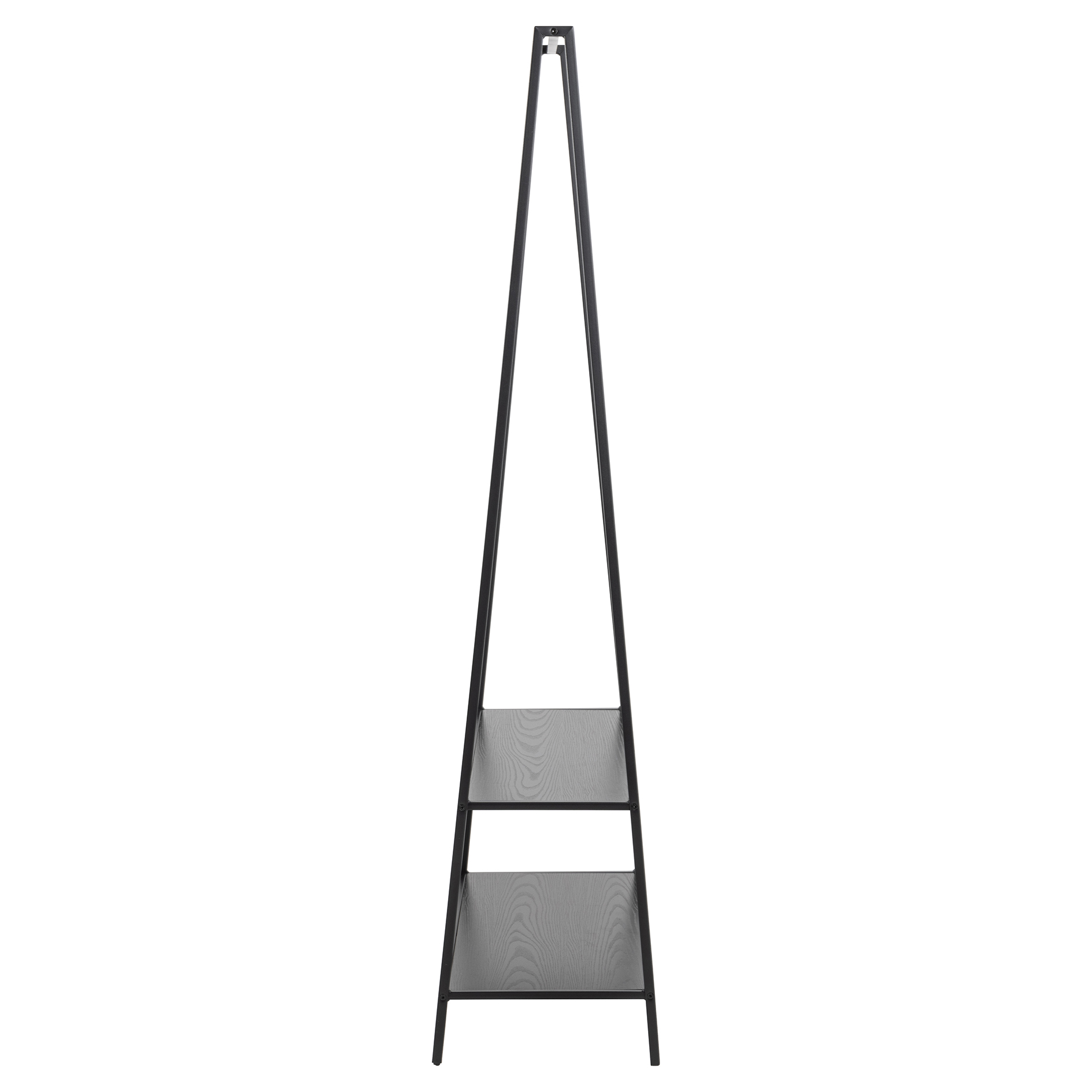 Garderobenständer SEAFORD - Esche - schwarz - 77 cm