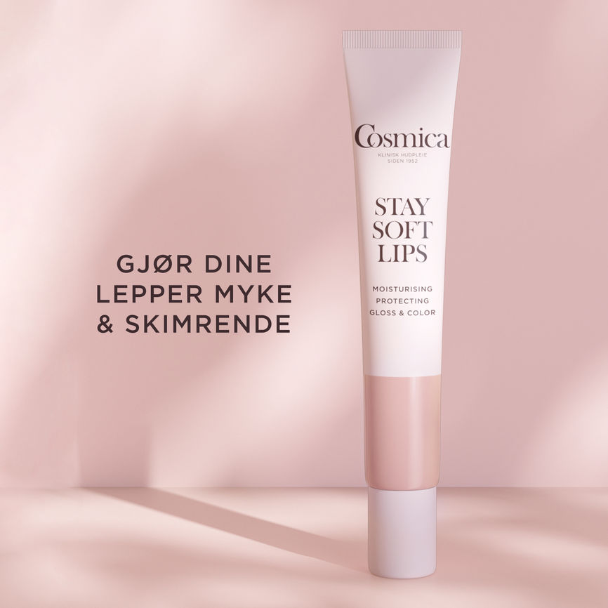 Cosmica Stay Soft Lips Nude lipgloss 12 ml