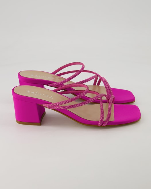 Zahira Pantolette Pantoletten in Pink