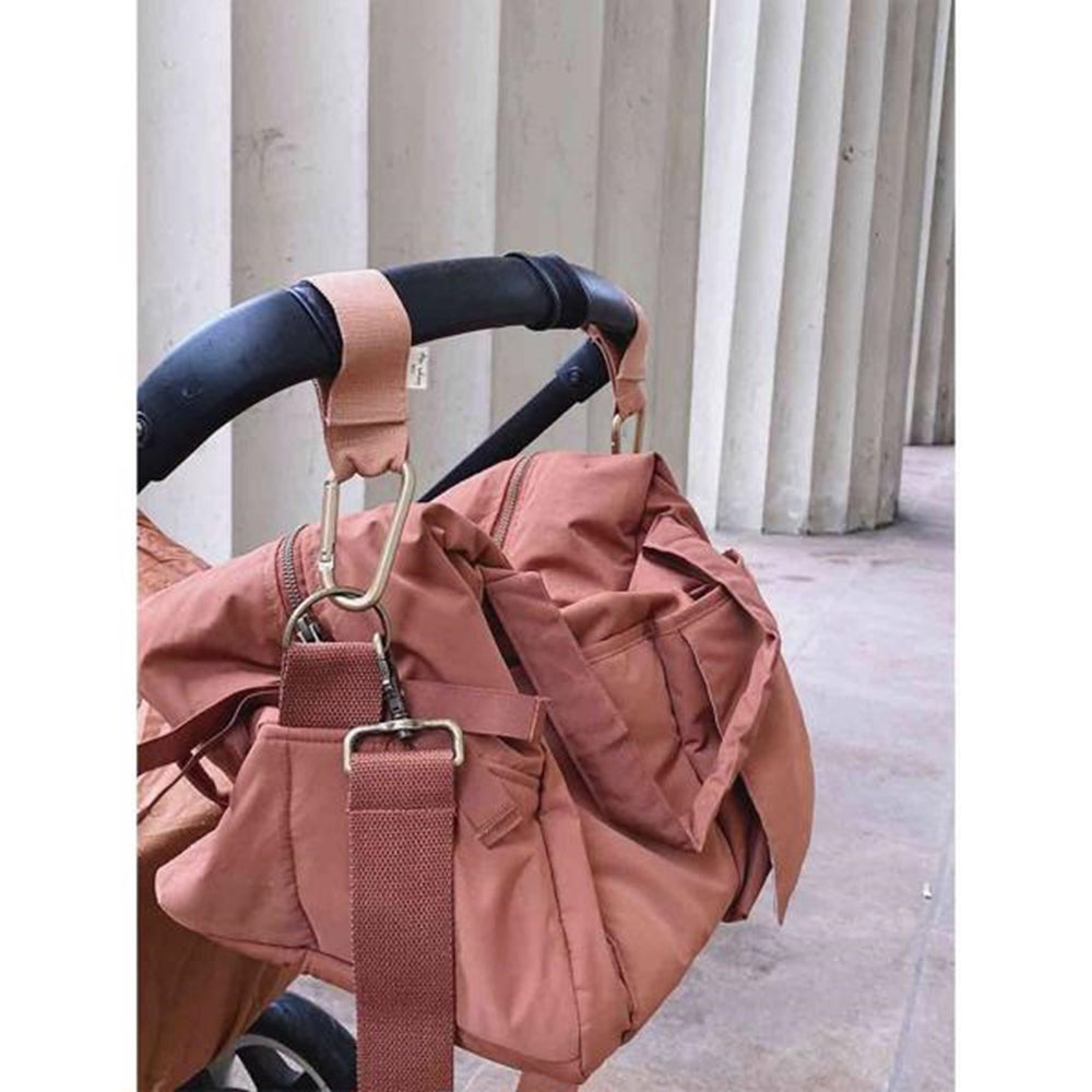 Stroller Straps Walnut - Konges Sløjd → Luksusbaby.dk