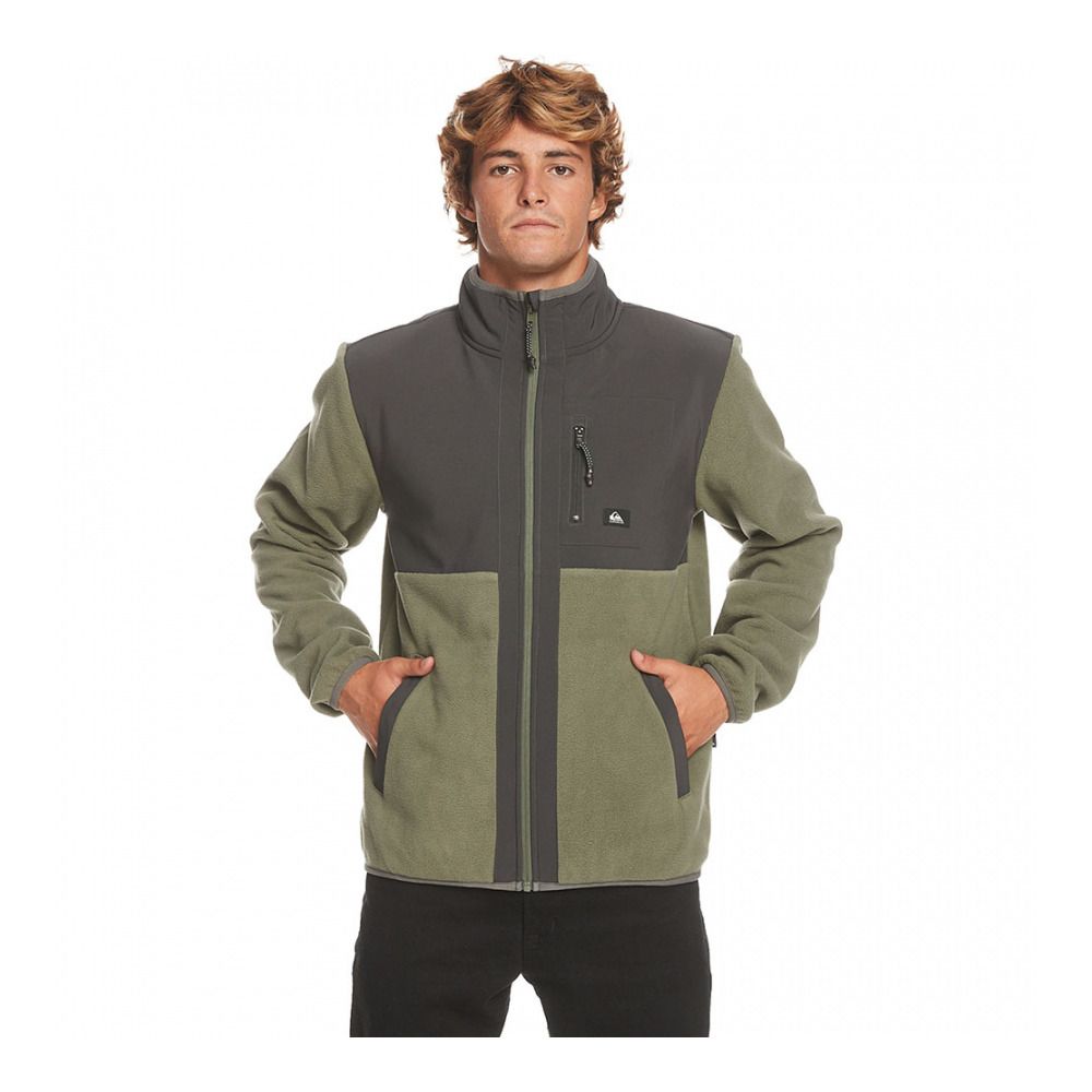 Quiksilver FZ POLAR - Polaire Homme thyme