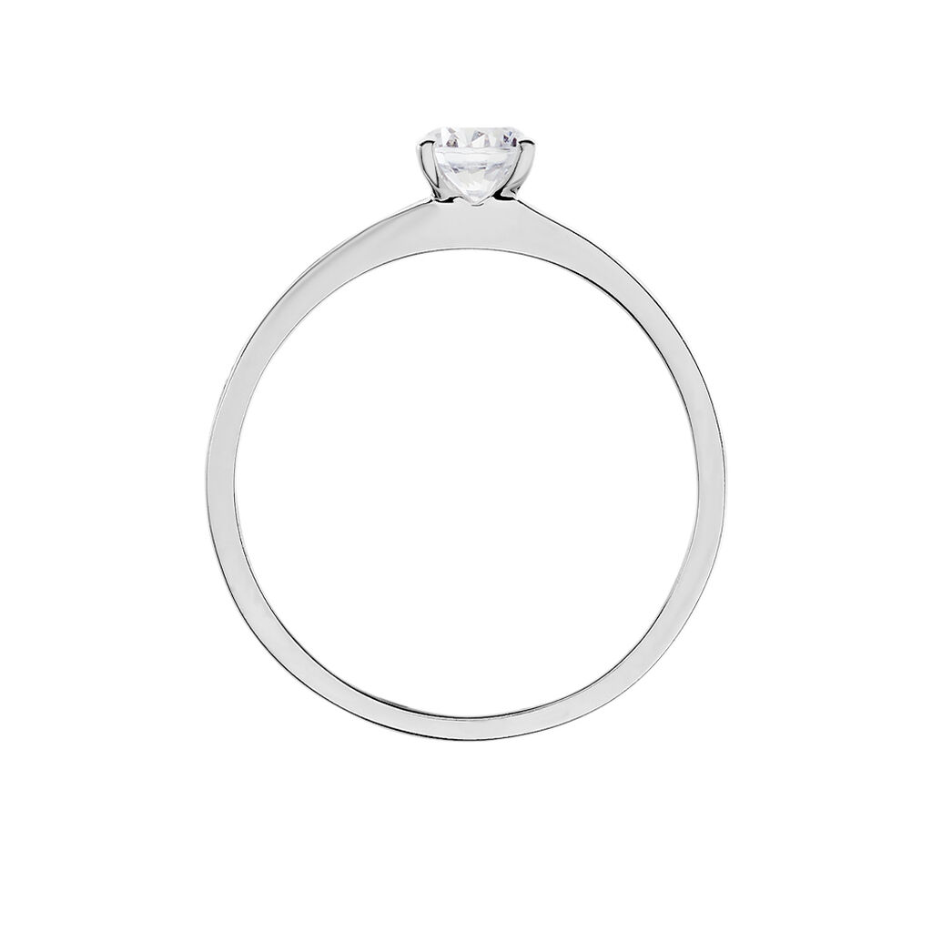 Bague Harem Or Blanc Oxyde