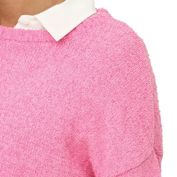 Only Teresa Life Crew Loose Knitted Sweater Dames