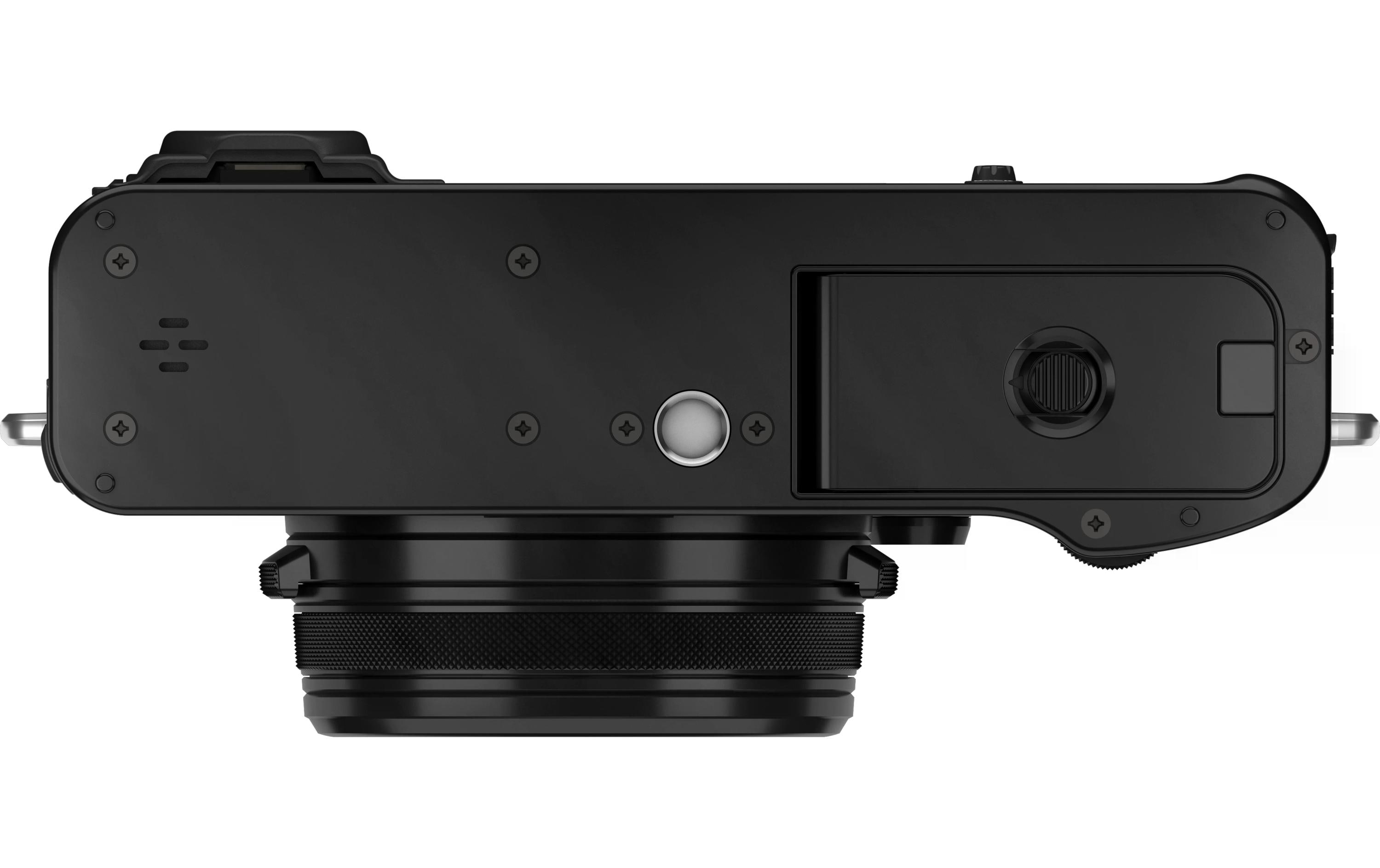 Fotokamera X100VI Schwarz<br>Kompakte Digitalkamera mit anspruchsvollem Design und intuitiver Bedienbarkeit