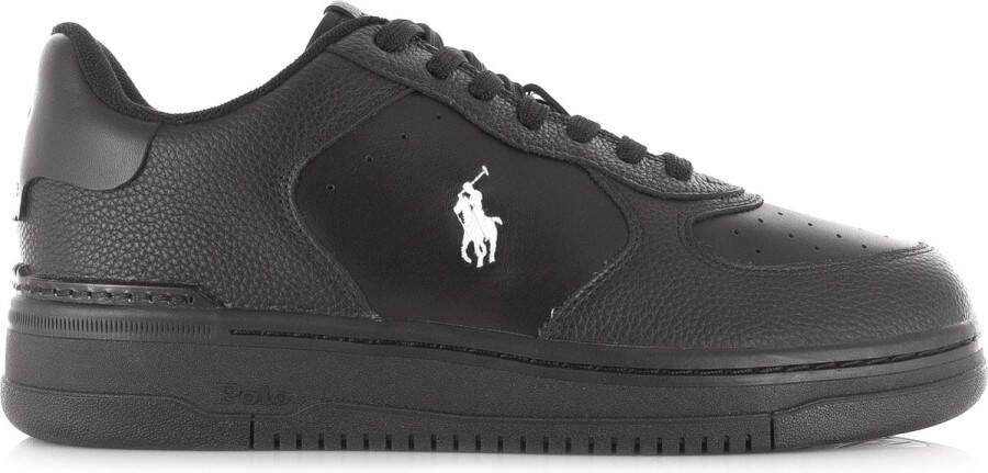 POLO RALPH LAUREN Ralph Lauren Lage Sneakers Masters Court Low Top Maat: 42 Materiaal: Leer Kleur: Zwart