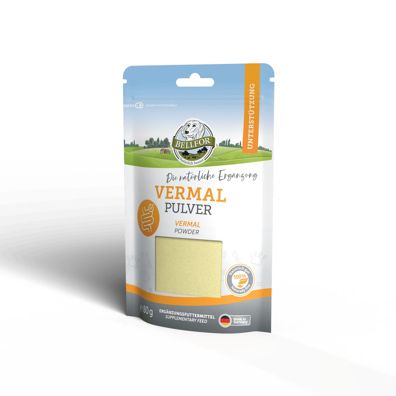 Bellfor Giardien Sparset - Hundefutter Nass + Vermal Pulver + Hühnertrockenfleisch