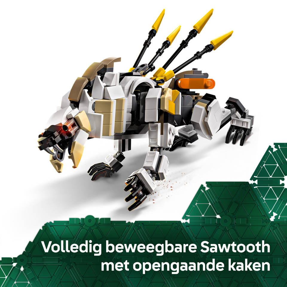LEGO Horizon Adventures Aloy en Varl vs. Shell-Walker en Sawtooth 77037