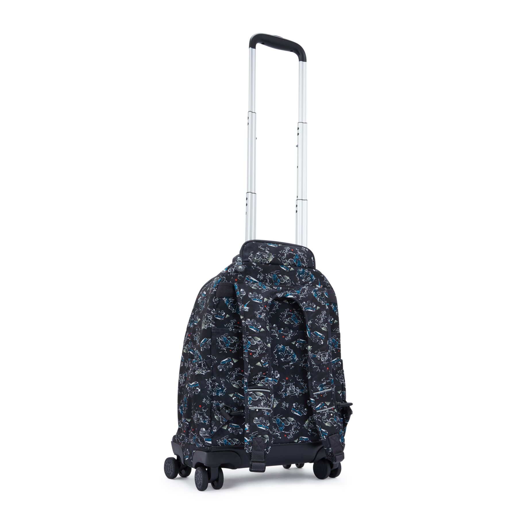 NEW ZEA Grand sac à dos à roulettes pour enfants avec protection pour ordinateur - Jungle Fun Race