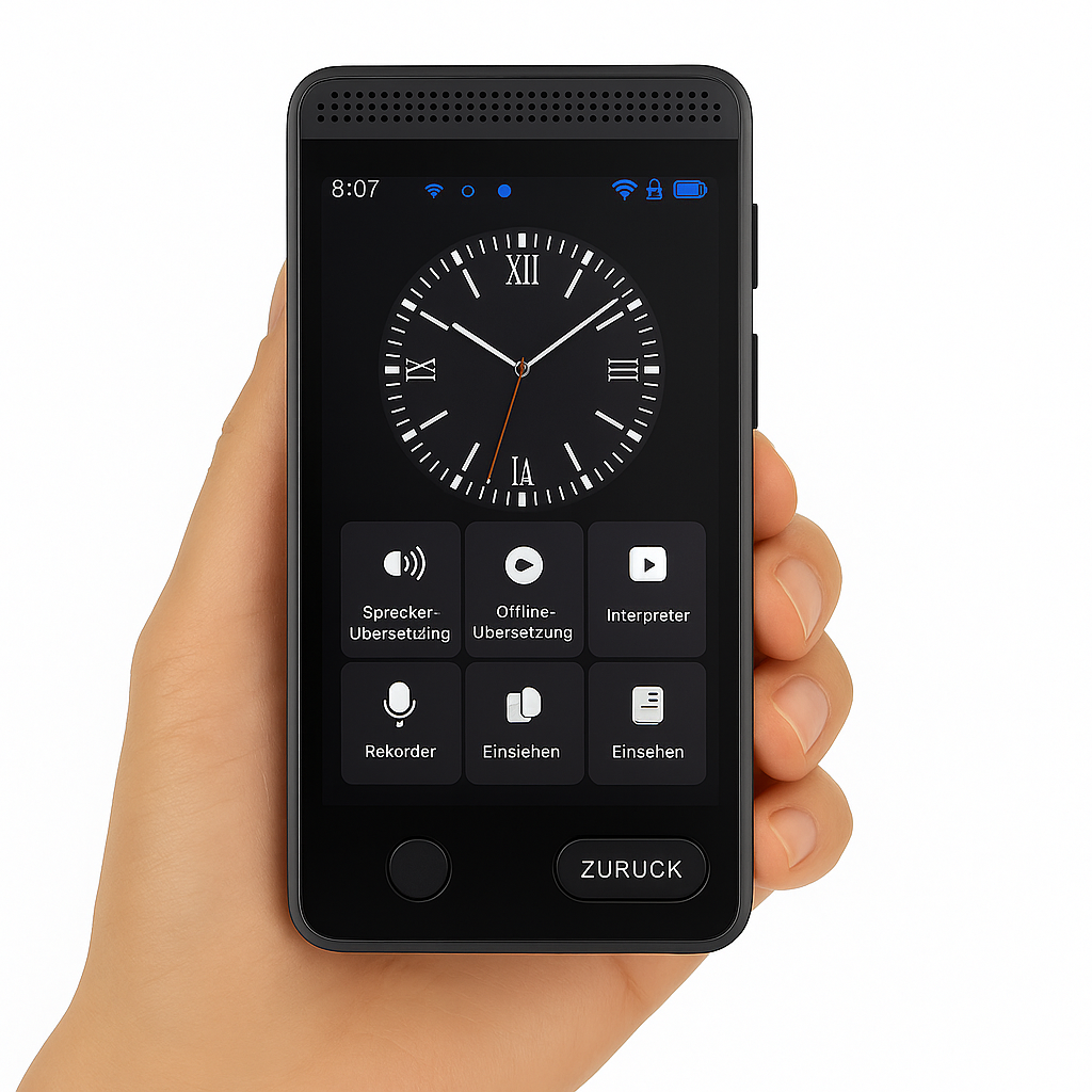 Smart Translator WiFi / Bluetooth Offline & Online Übersetzer für 142 Sprachen mit 4.0
