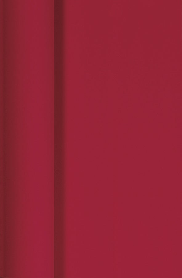 Duni tafelkleed op rol donkerrood 500 x 118 cm