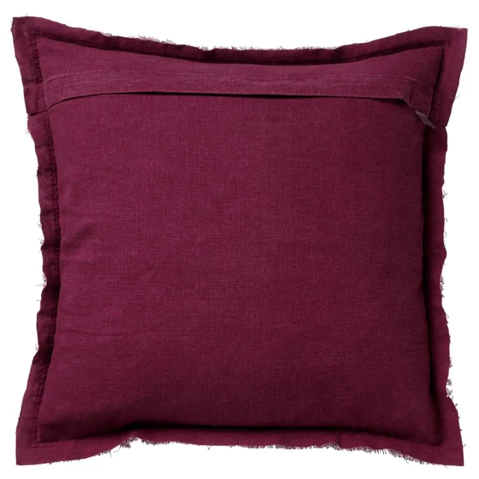 Kussenhoes Burto - Red Plum - 60x60 cm