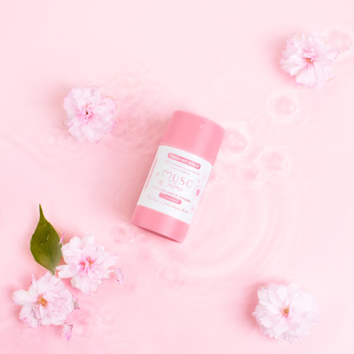 Déodorant naturel & parfum intime - L'Innocente - Fleur de cerisier