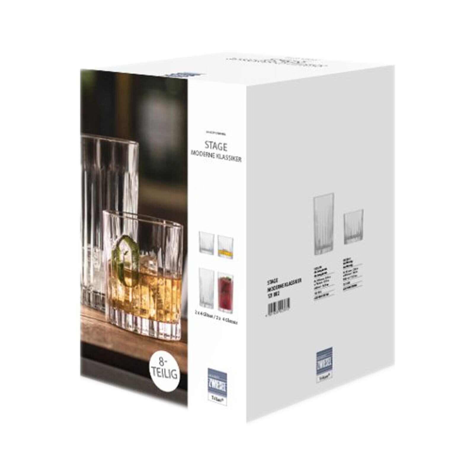 Schott Zwiesel Bargläserset Stage 8er Set
