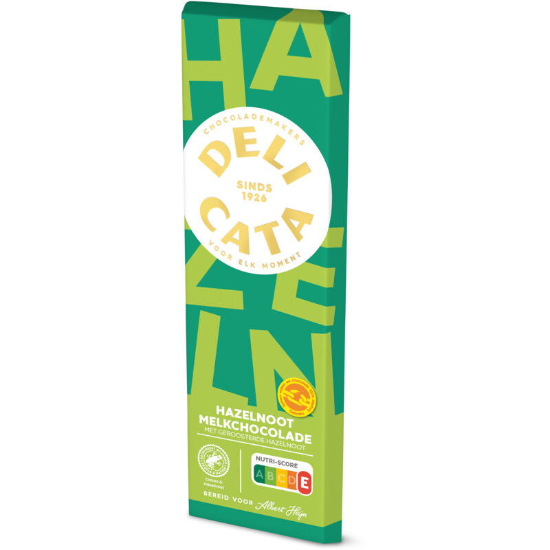 Delicata Reep melkchocolade hazelnoot