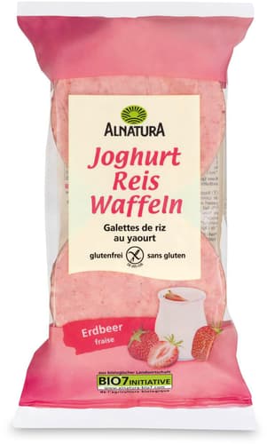 Alnatura BIO Joghurt Reiswaffeln Erdbeer