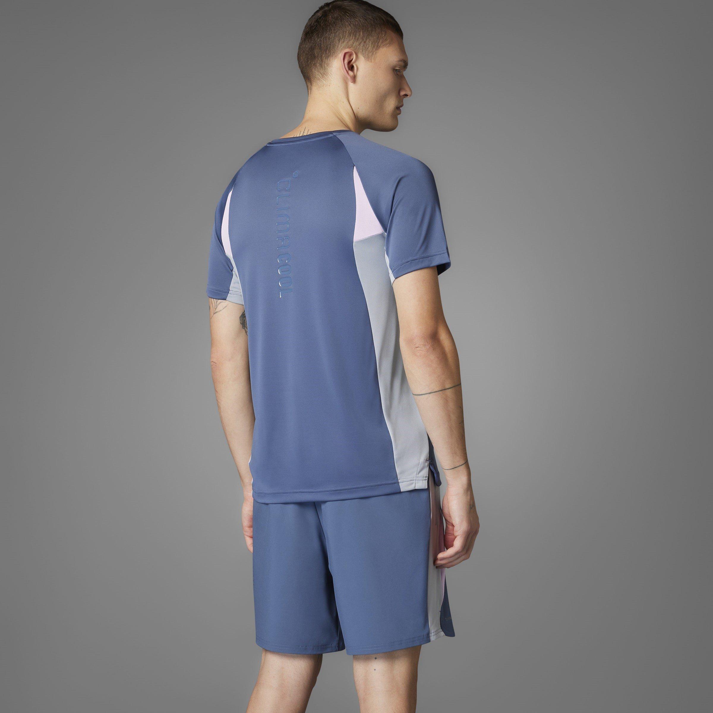 adidas Climacool Colorblock T Shirt Mens