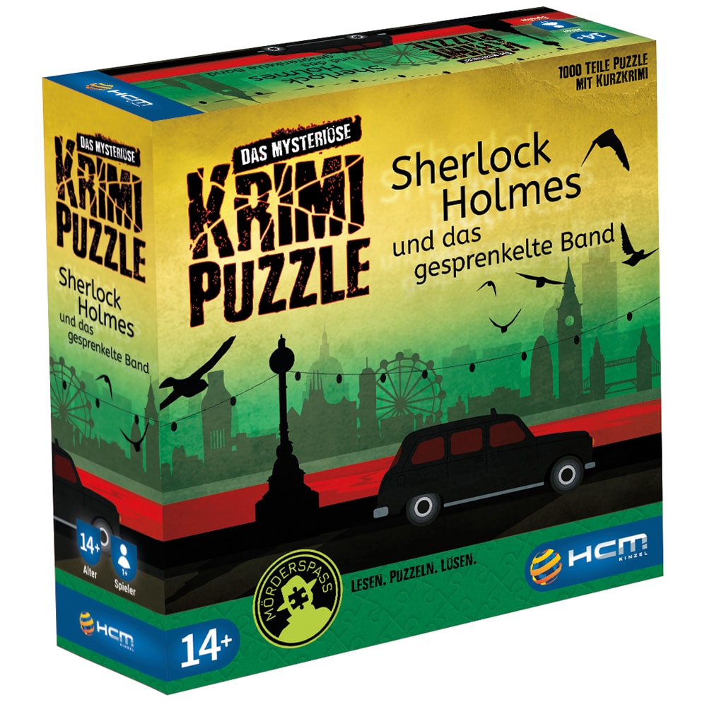 HCM Kinzel Das mysteriöse Krimi Puzzle Sherlock Holmes