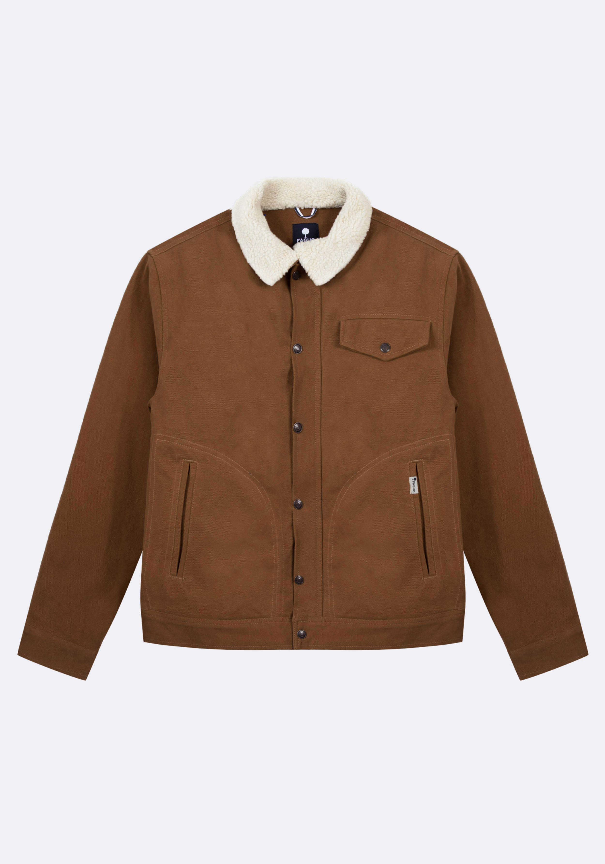 Faguo Jacke Seillon Outerwear Woven Camel