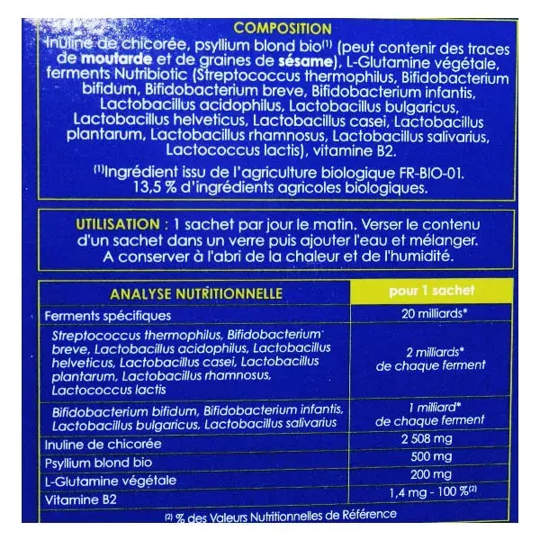 Nutrigée Microbiota Forte Regula o Trânsito Intestinal 7 sachês