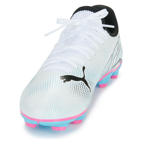 Puma - FUTURE 7 PLAY FG/AG Jr Blanco / Plateado