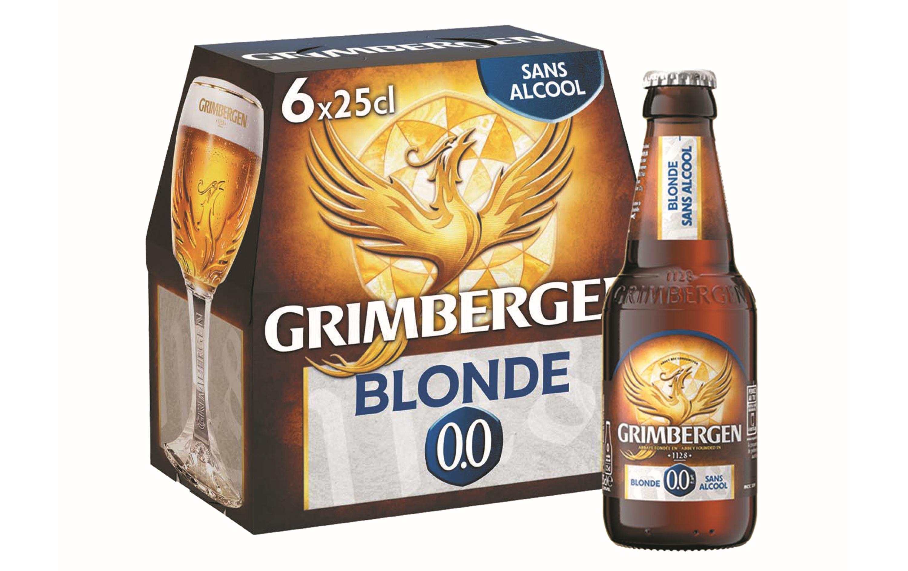 Bier Blonde 0.0% 6 x 0.25 lBier ohne Alkohol mit ausgereift-fruchtigem Aroma