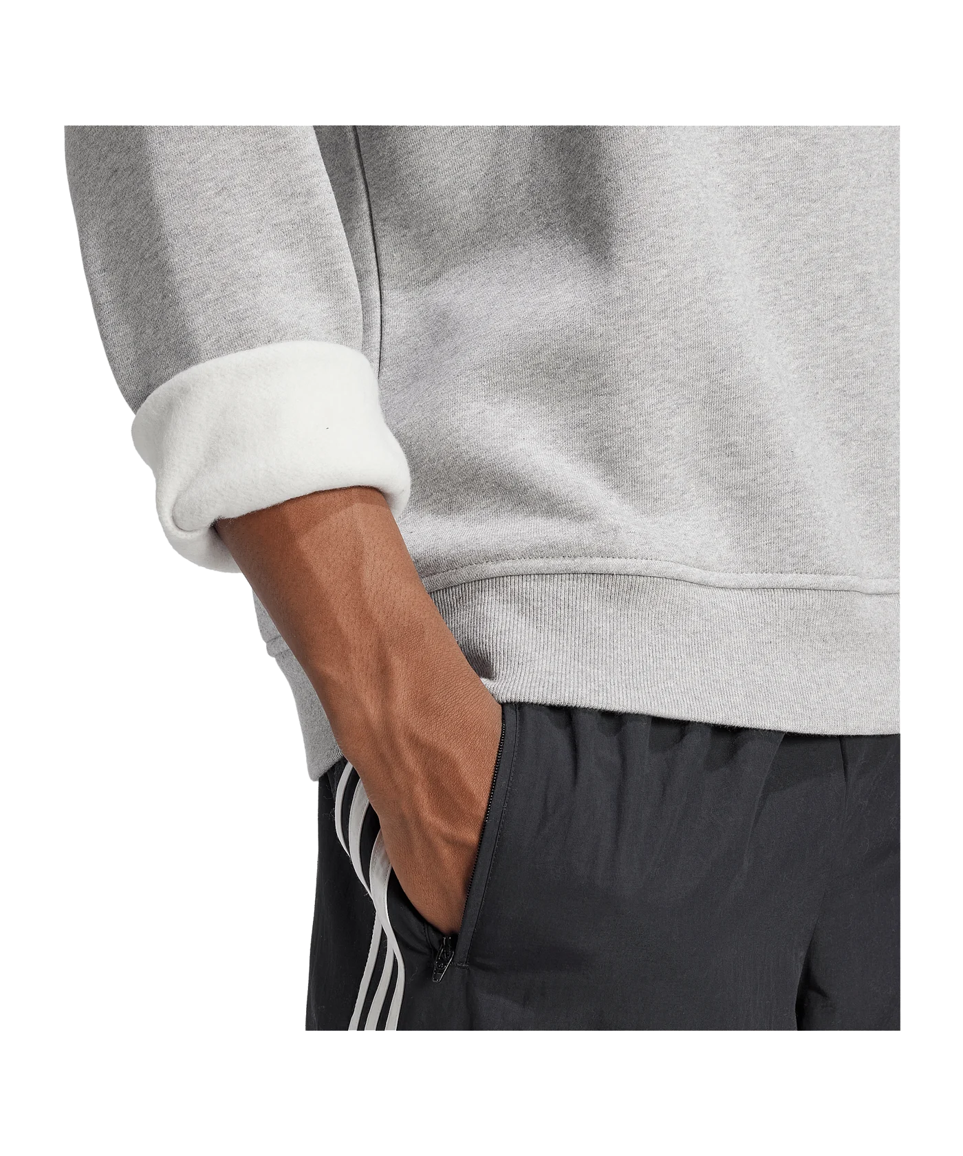 adidas Originals Essential Crew Sweatshirt Grau