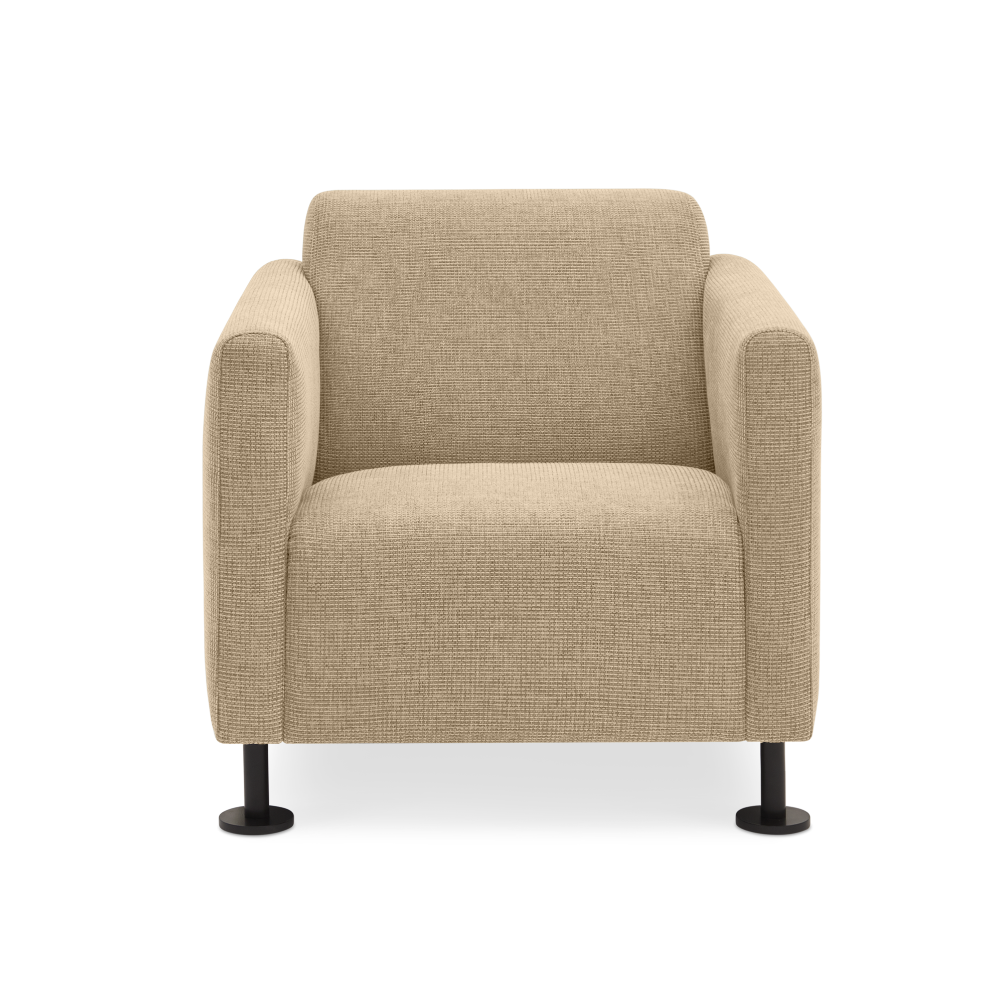 Loods 5 Design fauteuil Zit Fauteuil smalle arm | Stof: Cube Natural 01