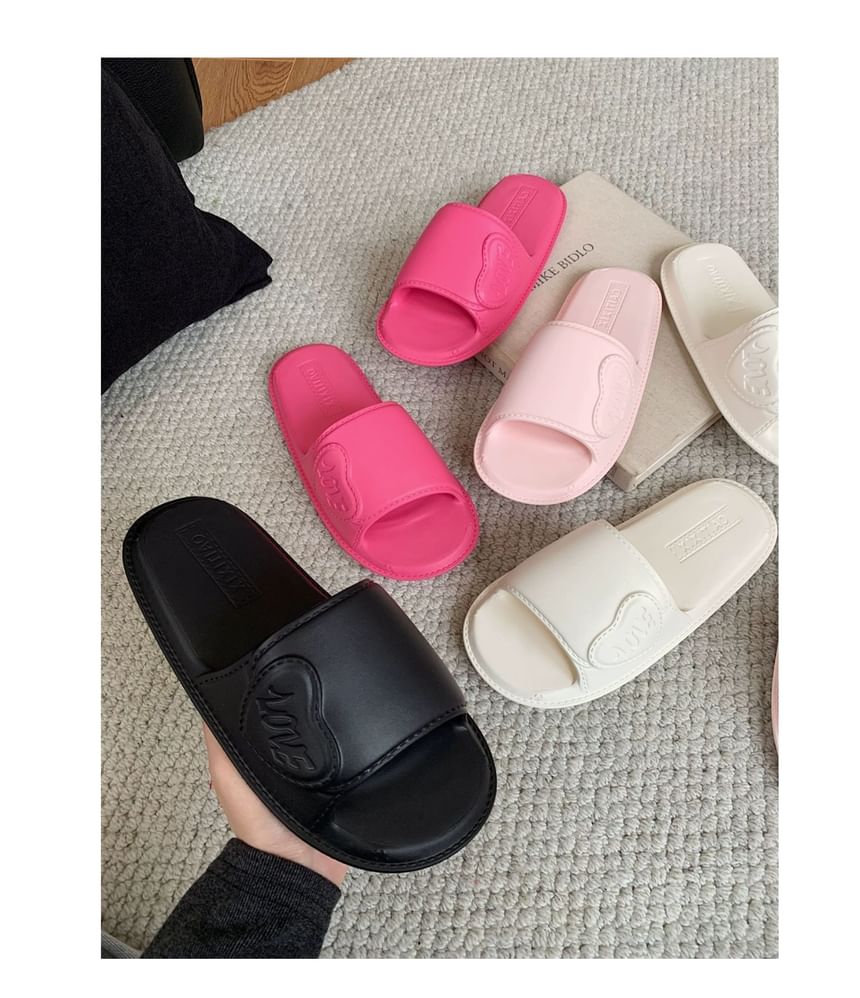 Honkizz - Hartvormige slippers
