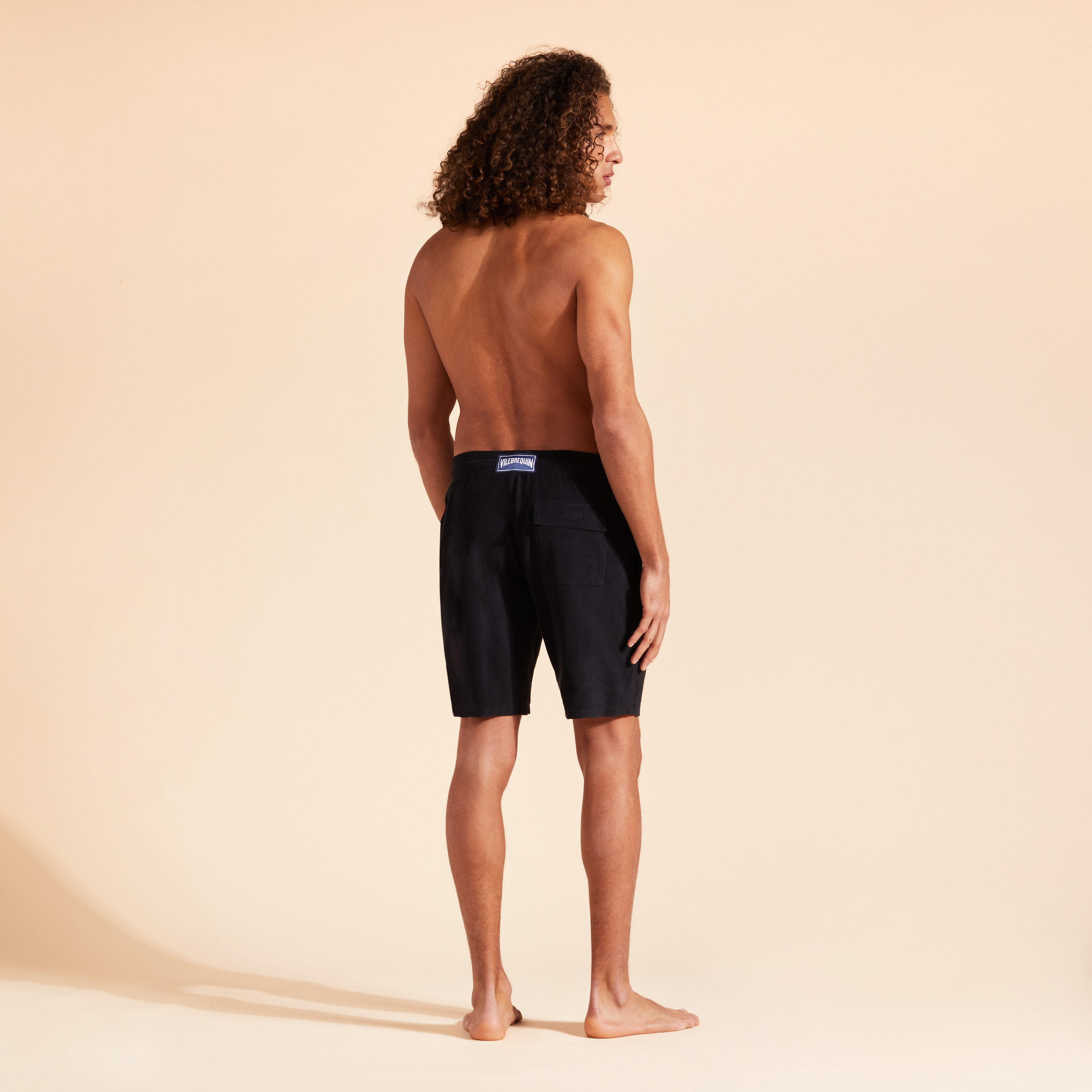 Men Falke White Look Swimwear