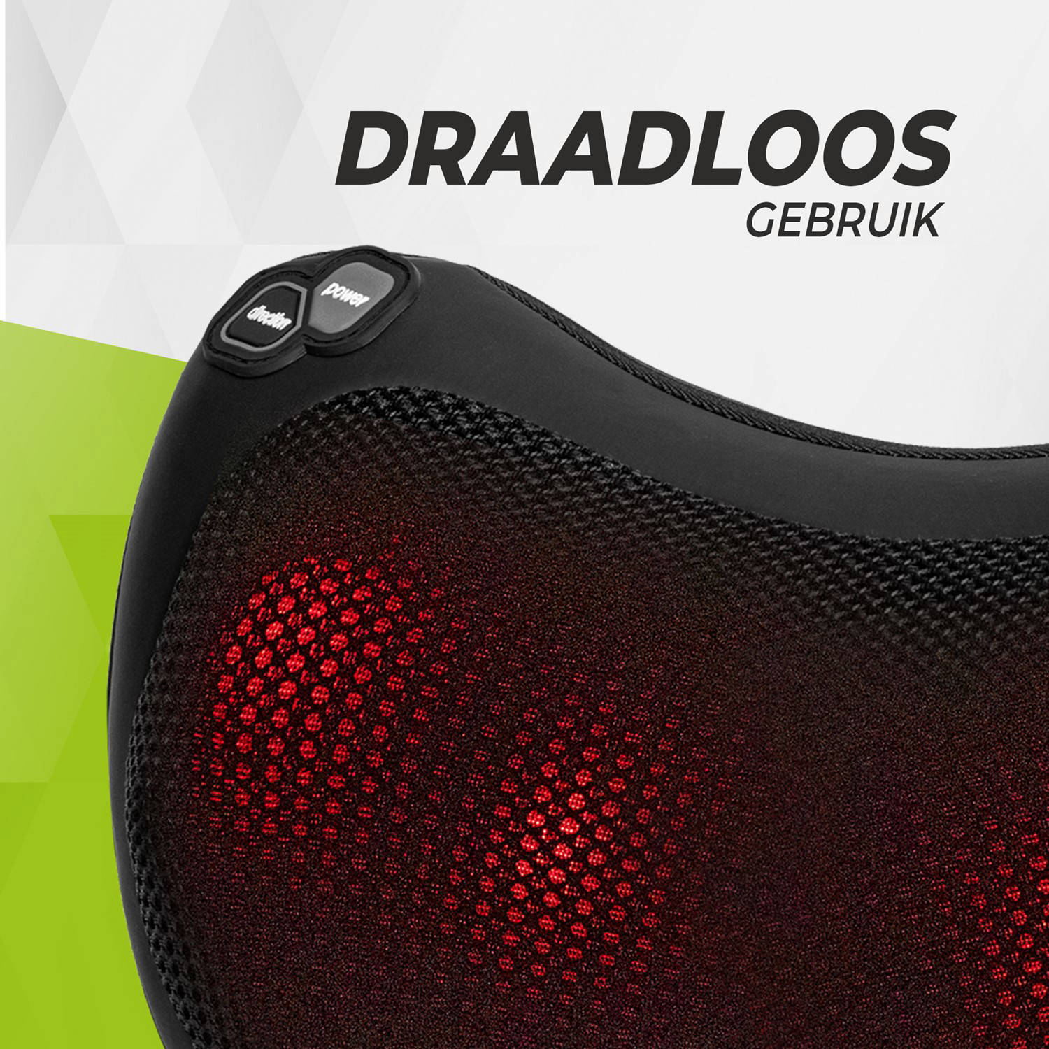 Virtufit draadloos massagekussen pro