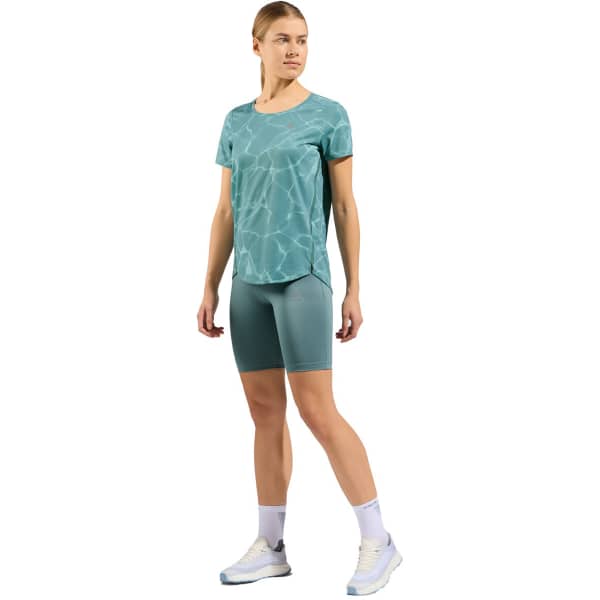 Cuissard running ODLO ESSENTIAL TIGHTS SHORT W ARCTIC
