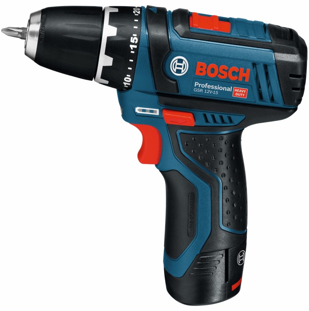 Bosch GSR 12V-15 Accu schroefboormachine in L-Boxx - 0601868109