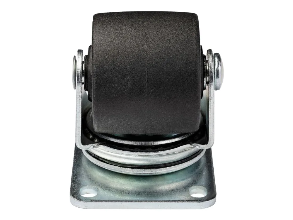 StarTech.com Heavy Duty Casters for Server Racks/Cabinets, Set of 4 Universal M6 2-inch Swivel Caster Kit, 45x75mm Pattern, Replacement Caster Wheels for 4 Post Racks, Steel/Plastic - 4-Pack Rolling Caster Kit (RKCASTER2) - Styrehjulspakke for rack -