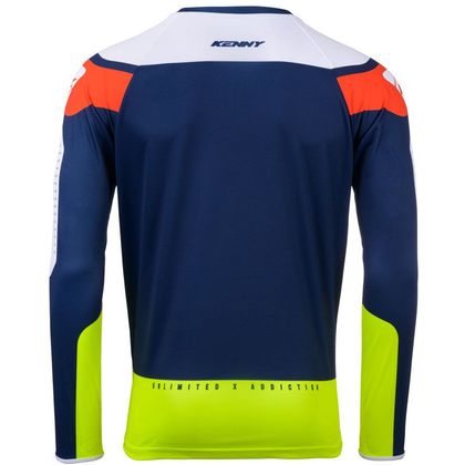 Maillot cross Kenny FORCE SPRING SUMMER 2024 - Bleu / Jaune