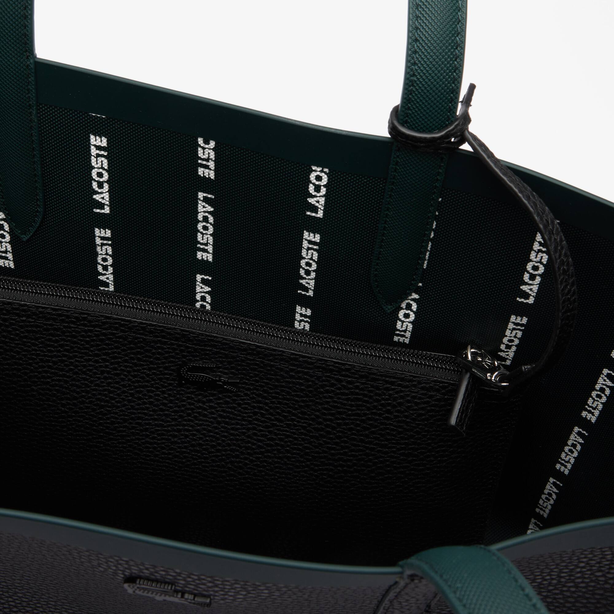 Wendbare Tote mit all-over Aufdruck Taschen - Grün - Lacoste - Damen