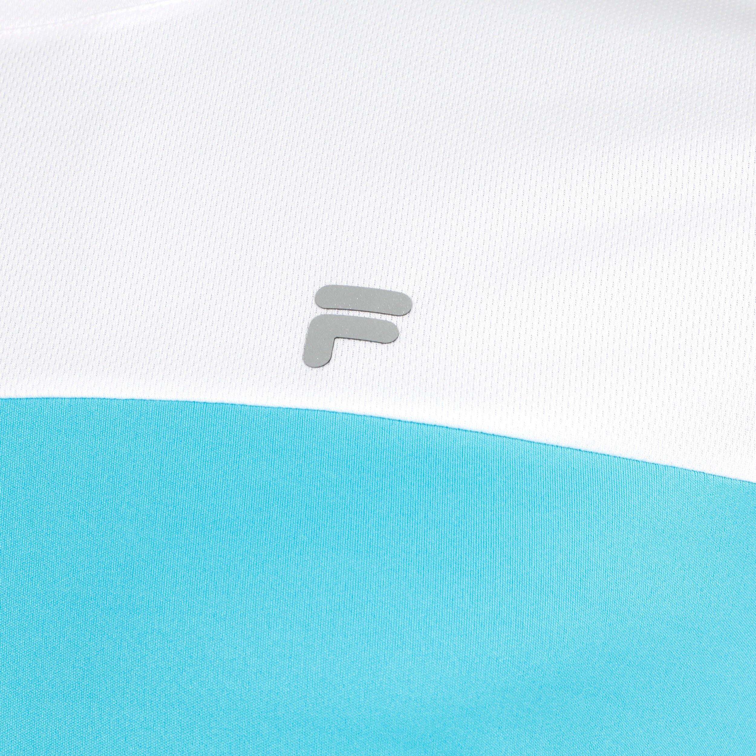 Fila Bosse T-shirt Hommes - Blanc , Turquoise