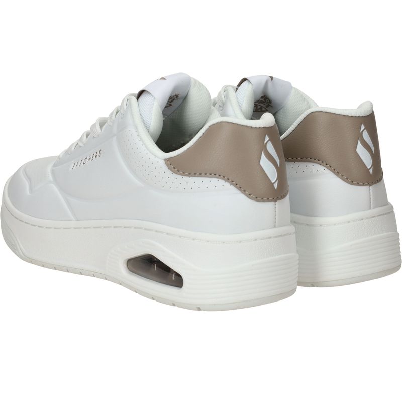 Skechers Uno Court Fast Break Sneakers Wit Dames